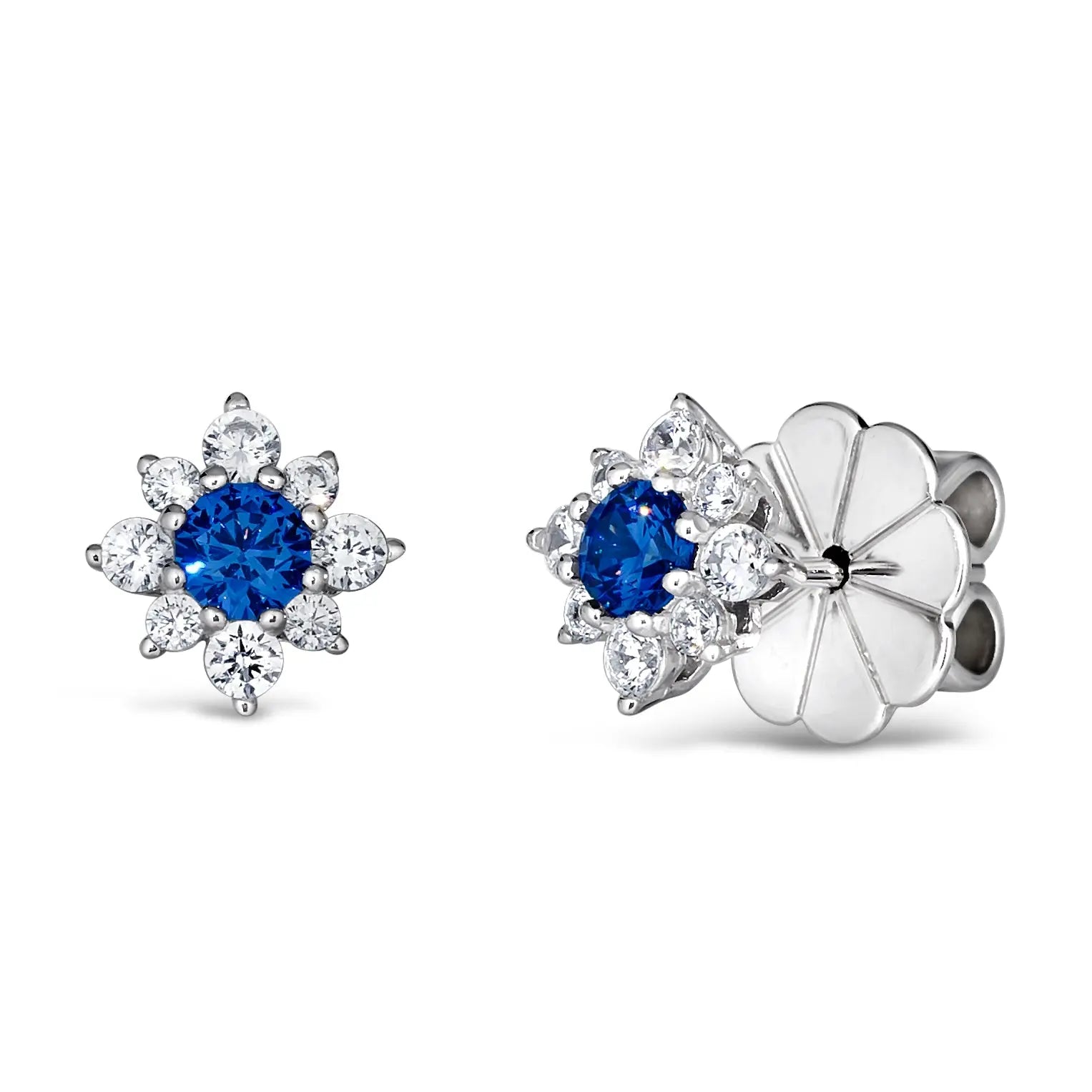 Mini Daisy Diamond Crystalline Studs - Anna Zuckerman Earrings