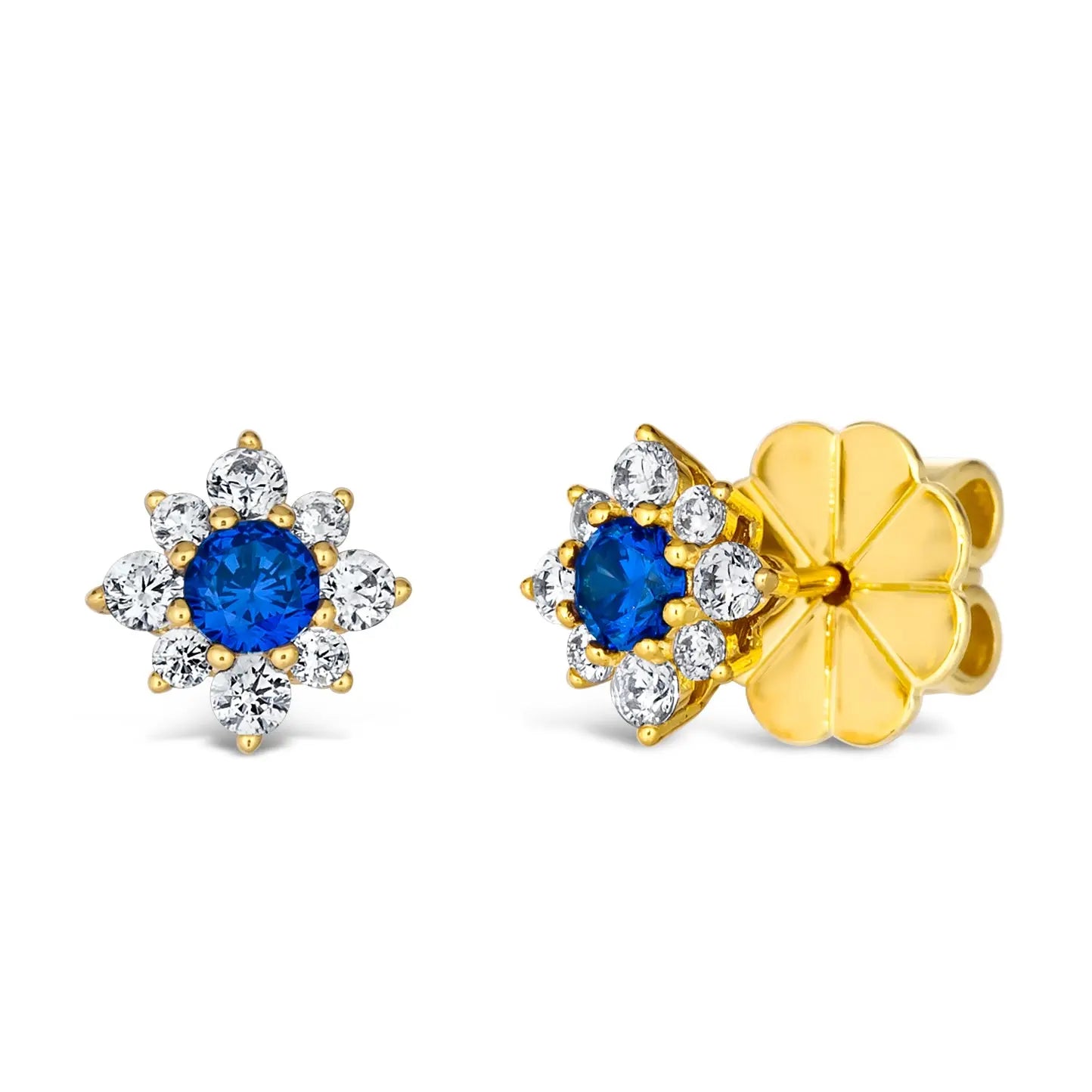 Mini Daisy Diamond Crystalline Studs - Anna Zuckerman Earrings