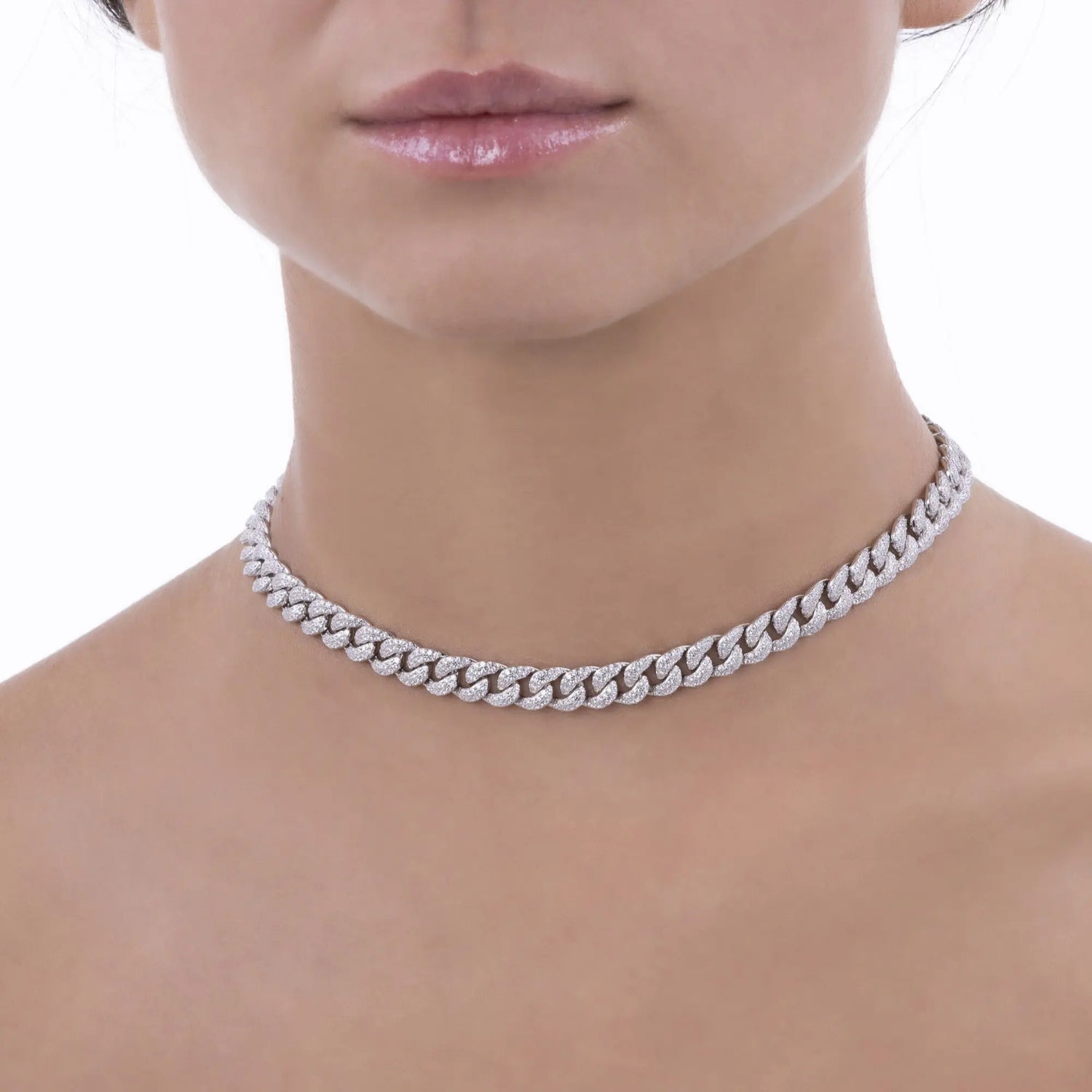 Mini Havana Cuban Link Necklace - Anna Zuckerman