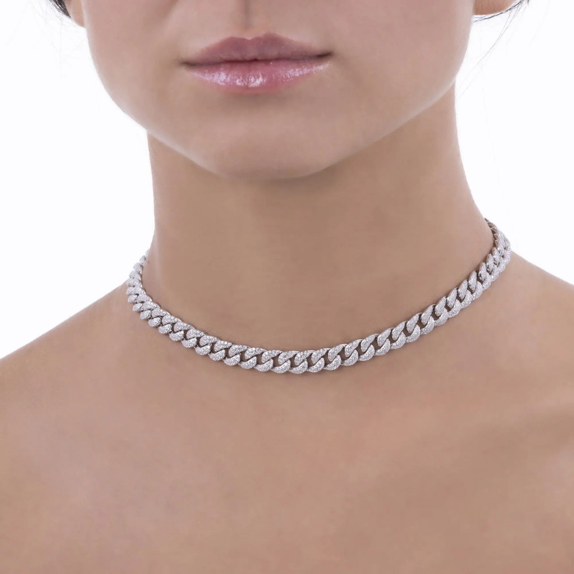 Mini Havana Cuban Link Necklace - Anna Zuckerman
