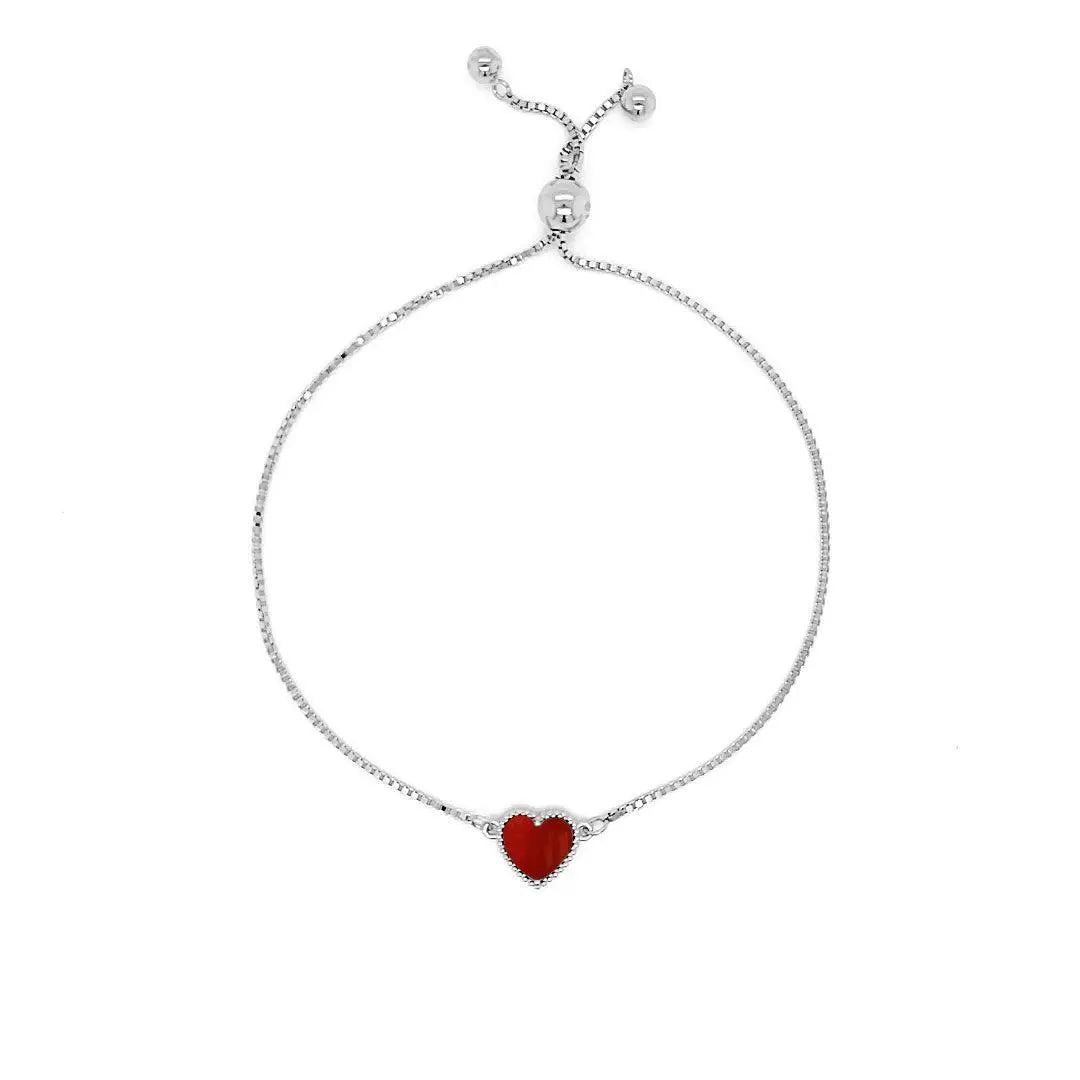 Mini Love Bolo Bracelet - Anna Zuckerman