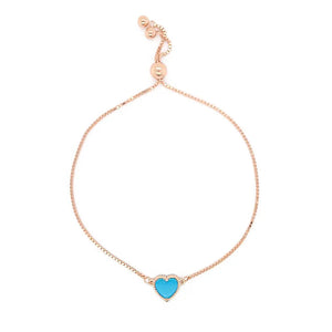 Mini Love Bolo Bracelet - Anna Zuckerman