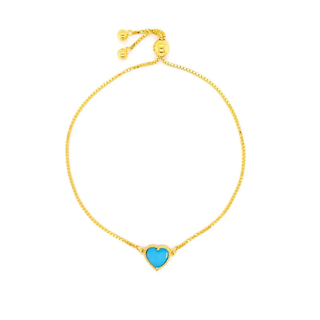 Mini Love Bolo Bracelet - Anna Zuckerman