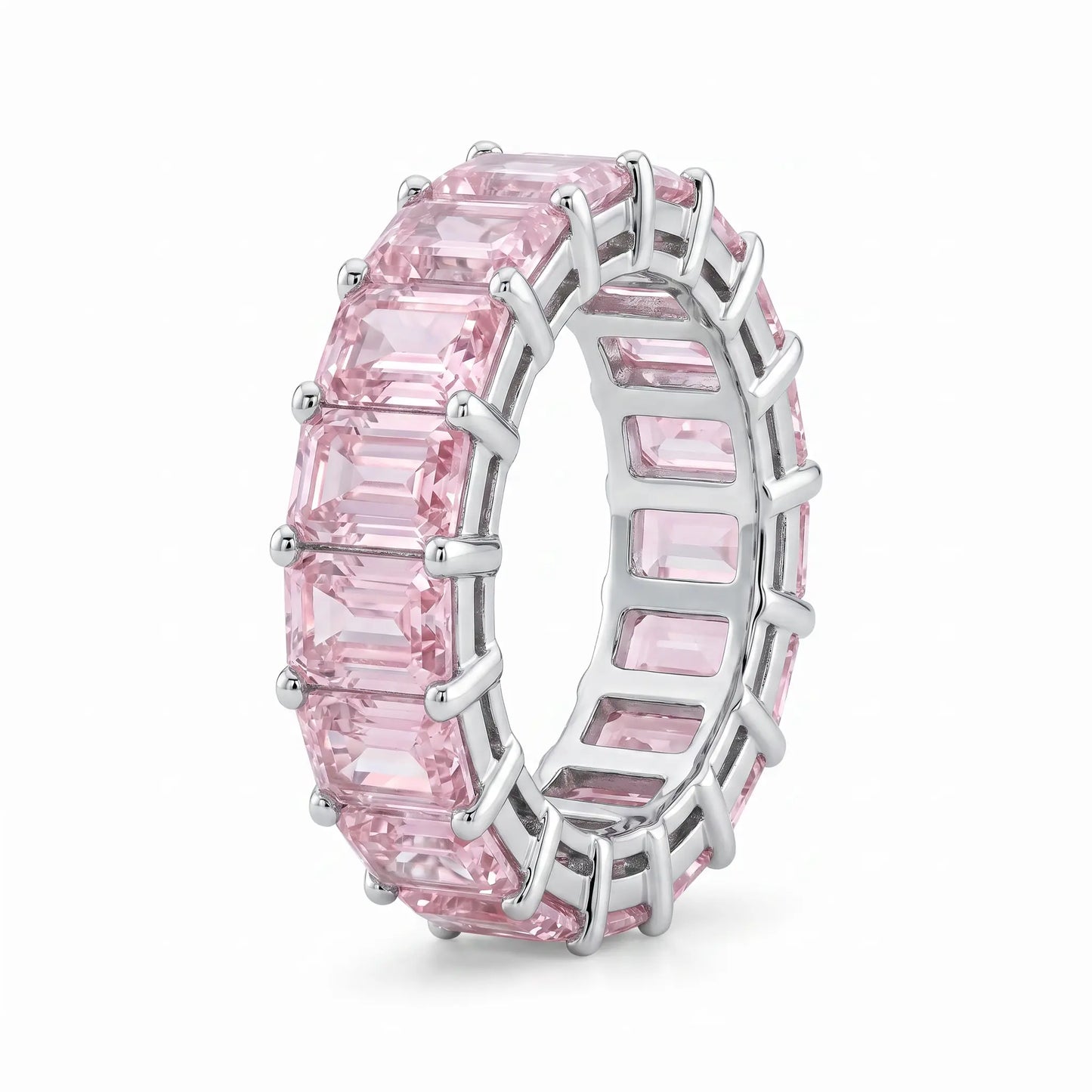 Multicolor 5 Carat Eternity Ring by Thalia