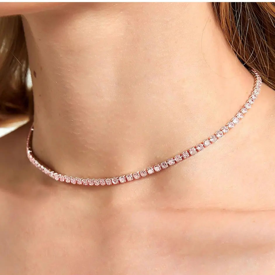Never Flipping Bolo in Argyle Pink Anna Zuckerman