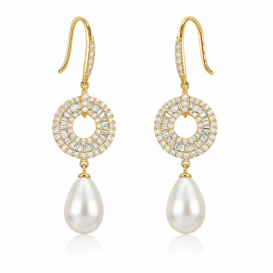 Noa Pearl Drop Earrings Anna Zuckerman