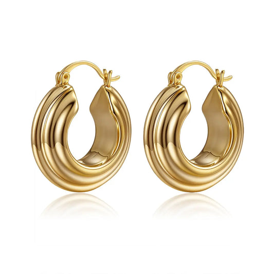 Nola Chunky Hoops Anna Zuckerman