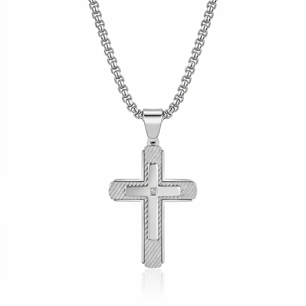Nolan Cross Pendant Anna Zuckerman