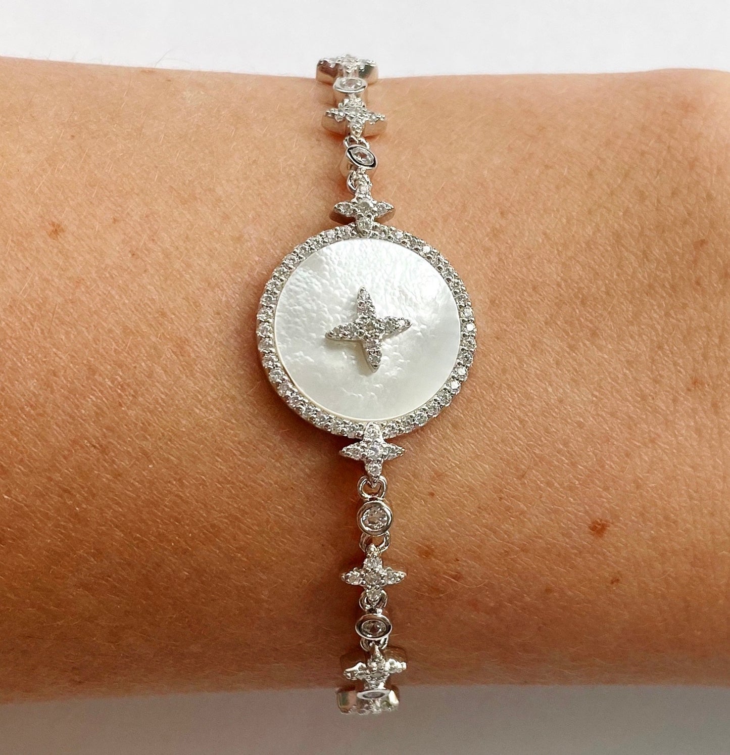 Starry Night Mother of Pearl Bracelet