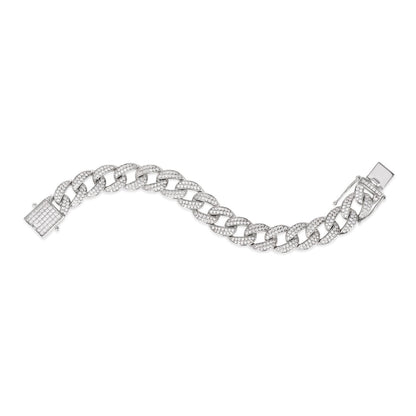 Men's 12mm Super Cuban Link Bracelet