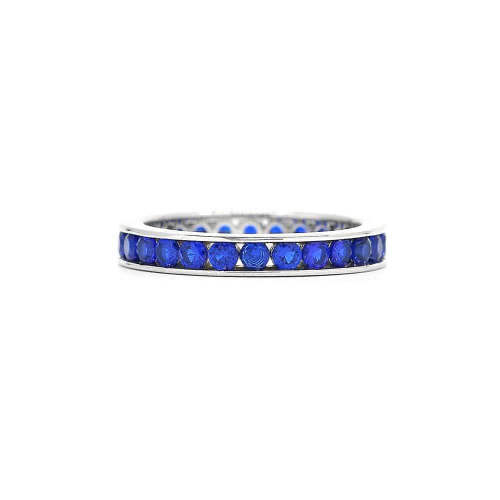 Omni 13 Ring in Blue Sapphire