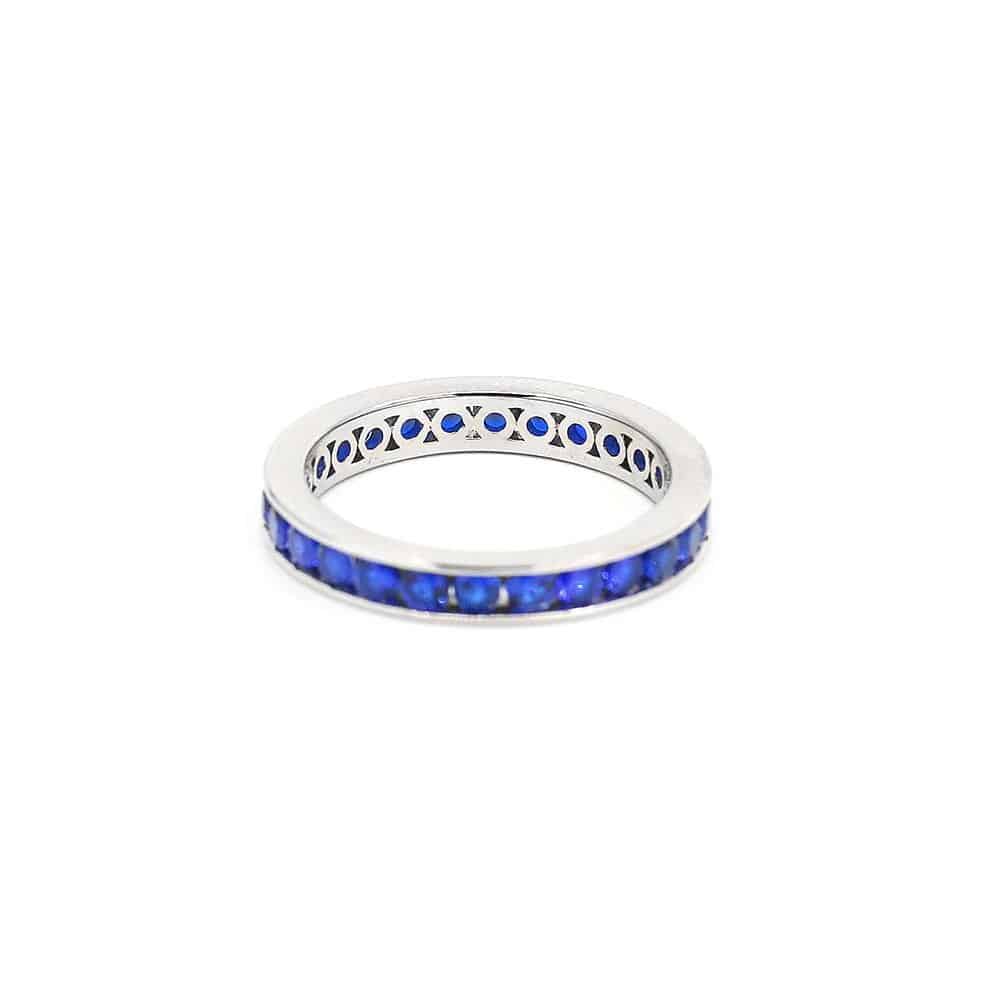 Omni 13 Ring in Blue Sapphire