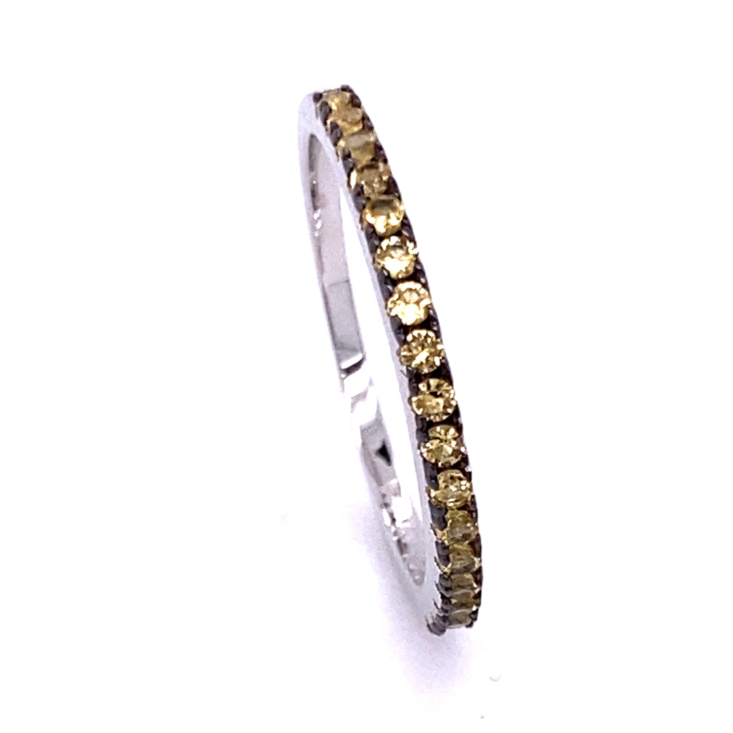 Multi Sapphire Skinny Ring - Anna Zuckerman Rings
