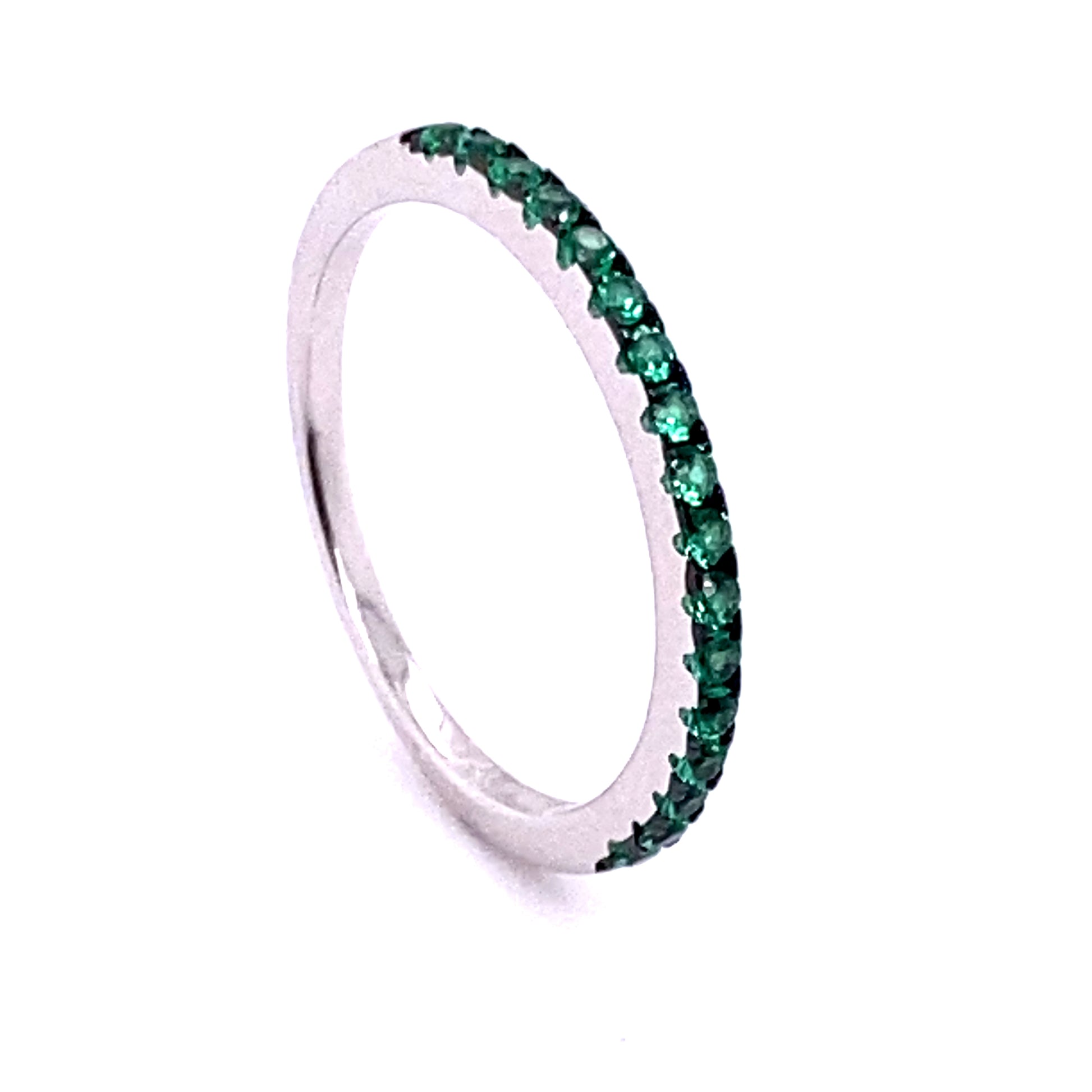 Multi Sapphire Skinny Ring - Anna Zuckerman Rings