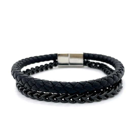 Ox Link in Noir Men's Cuff Anna Zuckerman