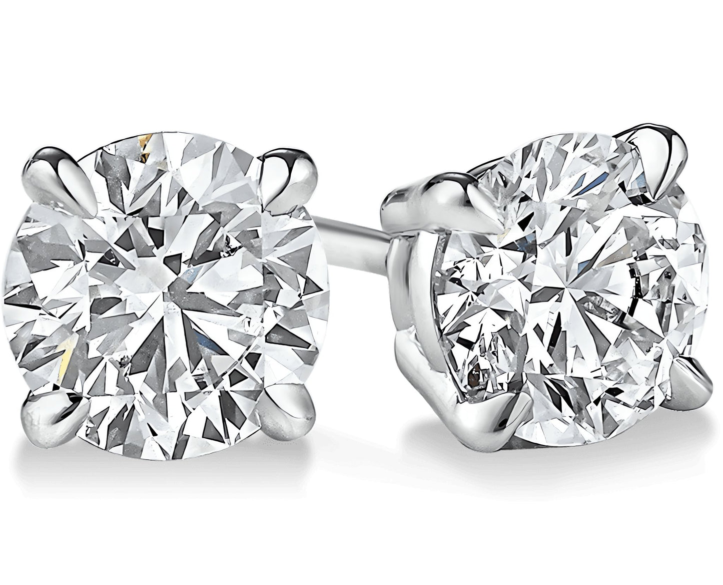 4 Carat Classic Studs