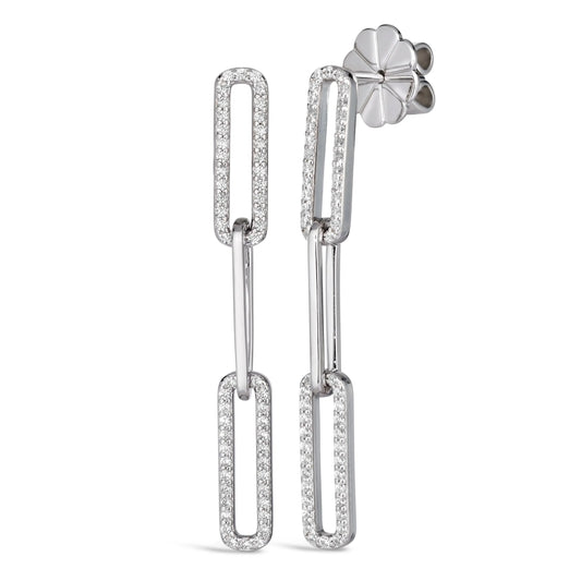 Paloma Paper Clip 3 Link Earrings - Anna Zuckerman
