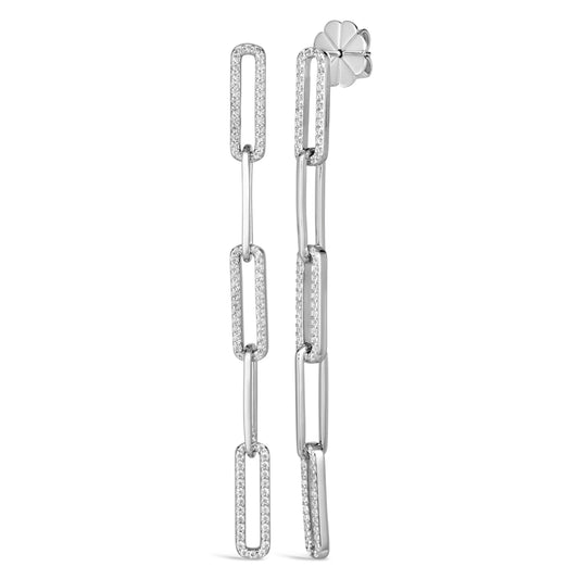 Paloma Paper Clip 5 Link Earrings - Anna Zuckerman