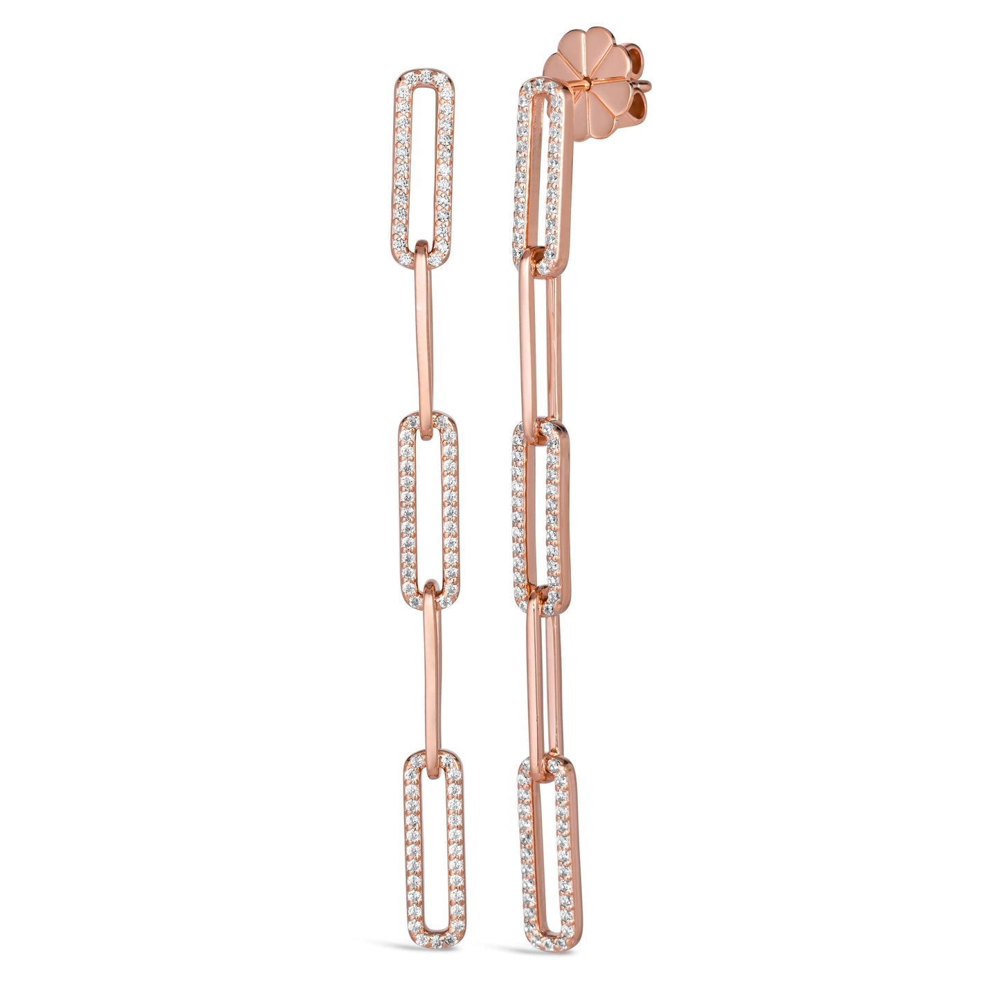 Paloma Paper Clip 5 Link Earrings - Anna Zuckerman