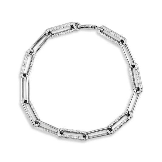 Paloma Paper Clip Bracelet Anna Zuckerman Retail