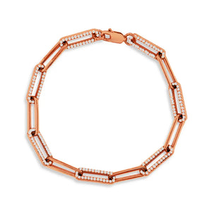 Paloma Paper Clip Bracelet Anna Zuckerman Retail