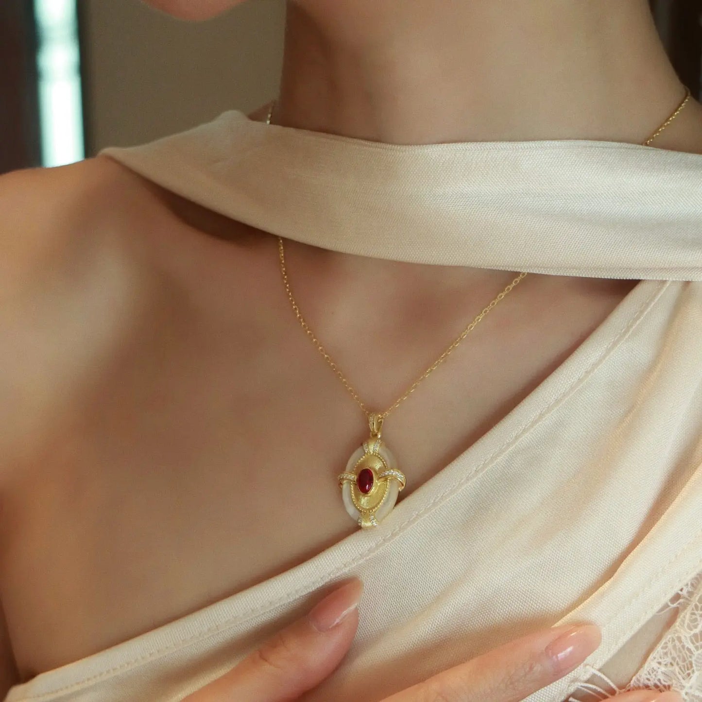 Parisian Amulet Necklace Anna Zuckerman