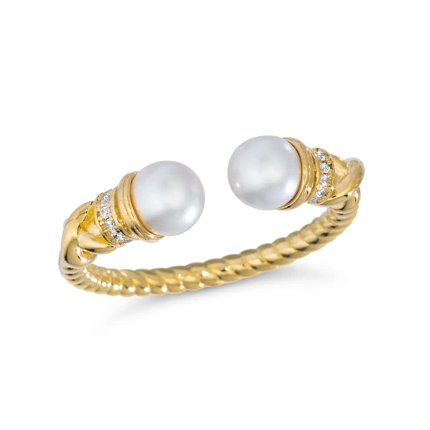 Pearl Bit Bit Ring Anna Zuckerman