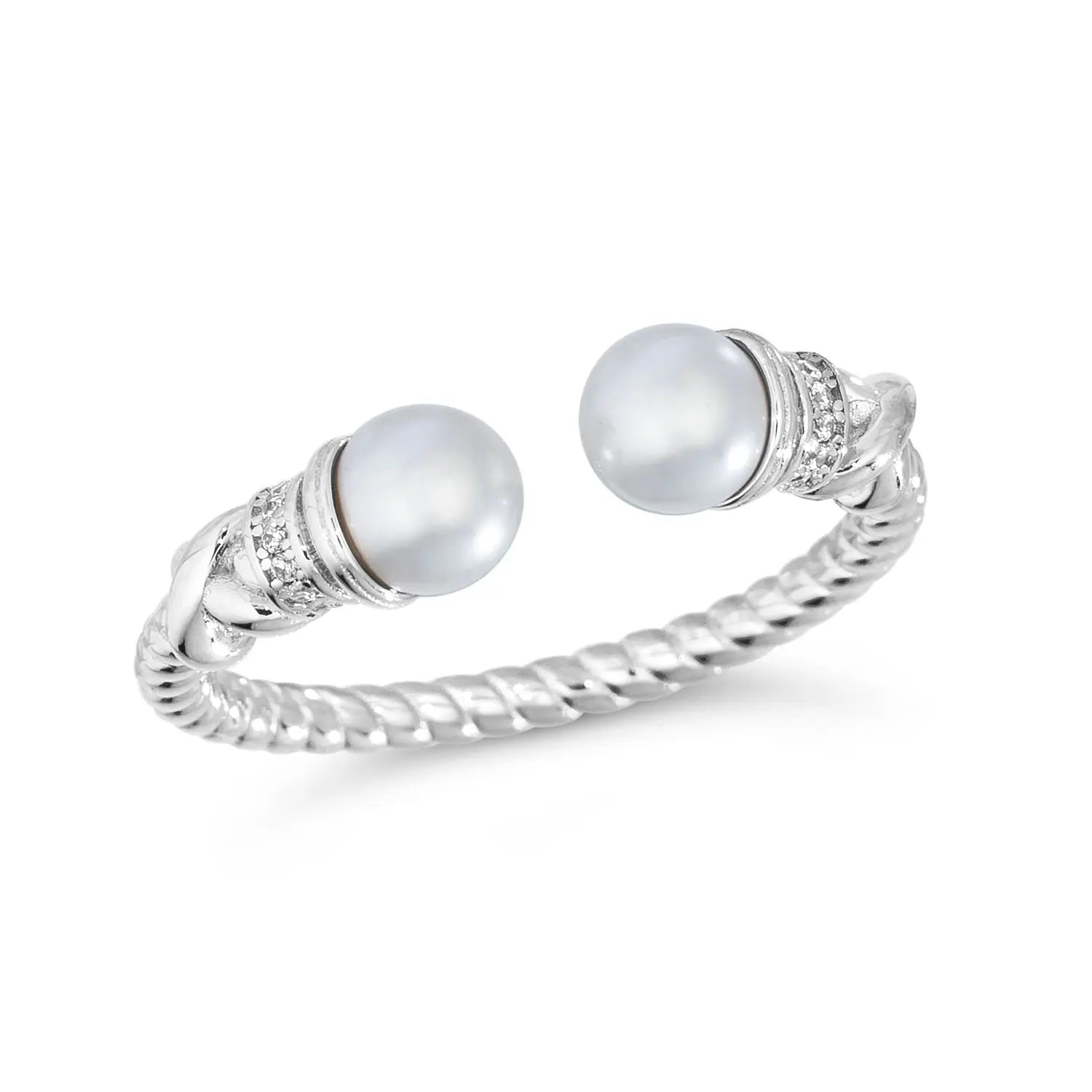 Pearl Bit Bit Ring Anna Zuckerman
