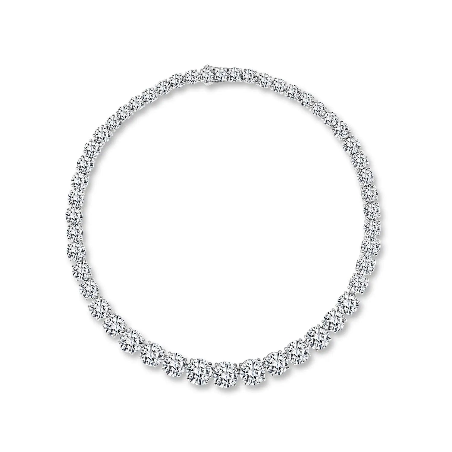Perfect Riviera Diamond Crystalline Necklace - Anna Zuckerman