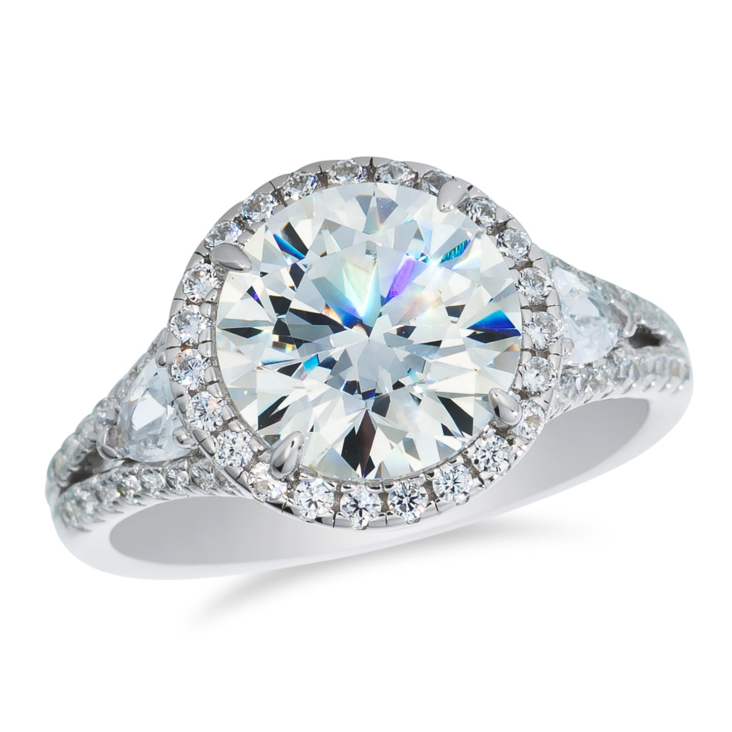 Perfect Halo 3 Carat Ring