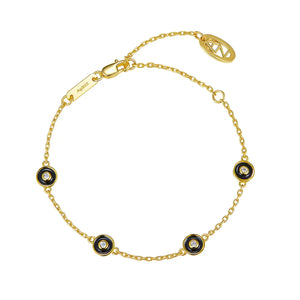 Petit Bubble Bracelet in Black Anna Zuckerman