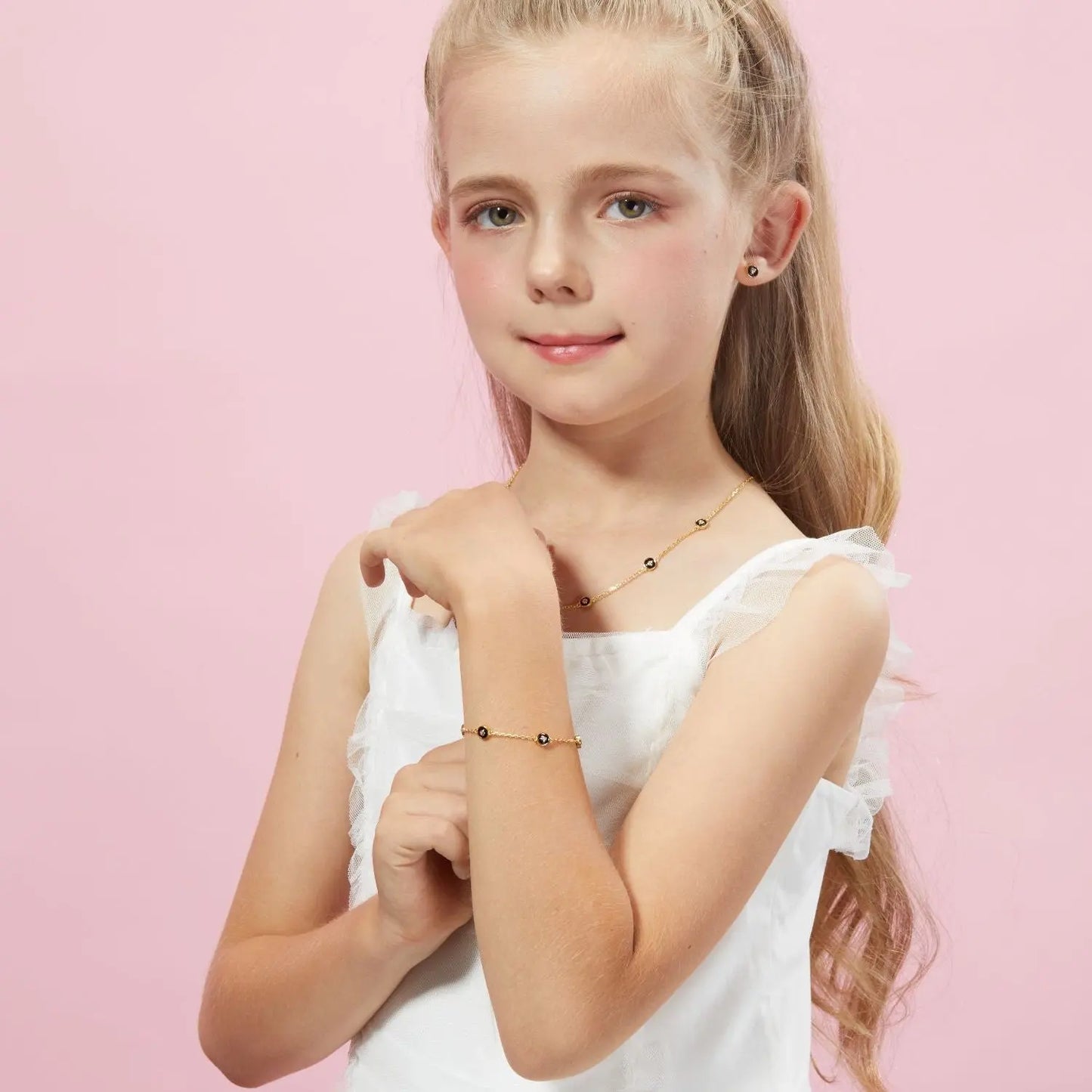 Petit Bubble Bracelet in Black Anna Zuckerman