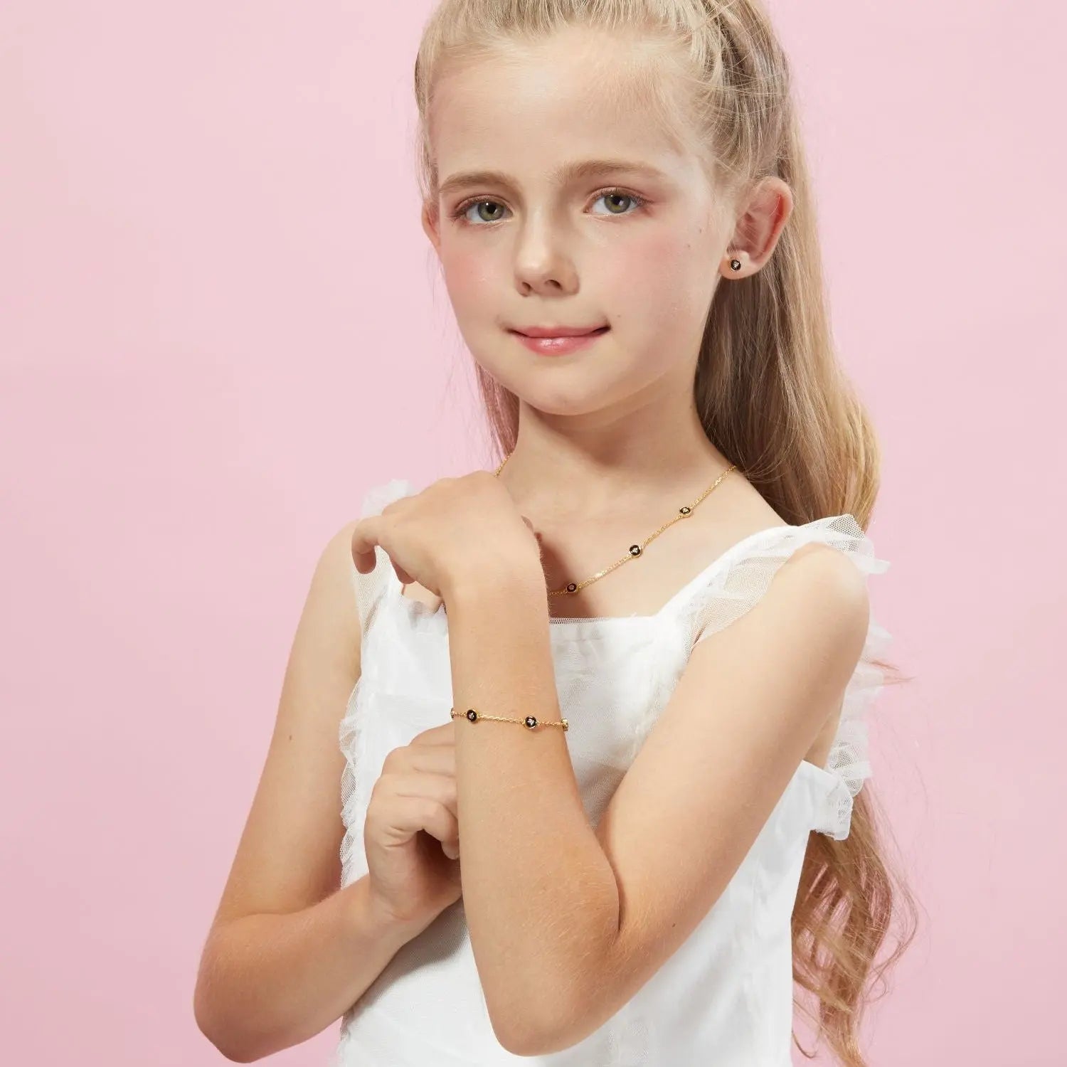 Petit Bubble Bracelet in Black Anna Zuckerman