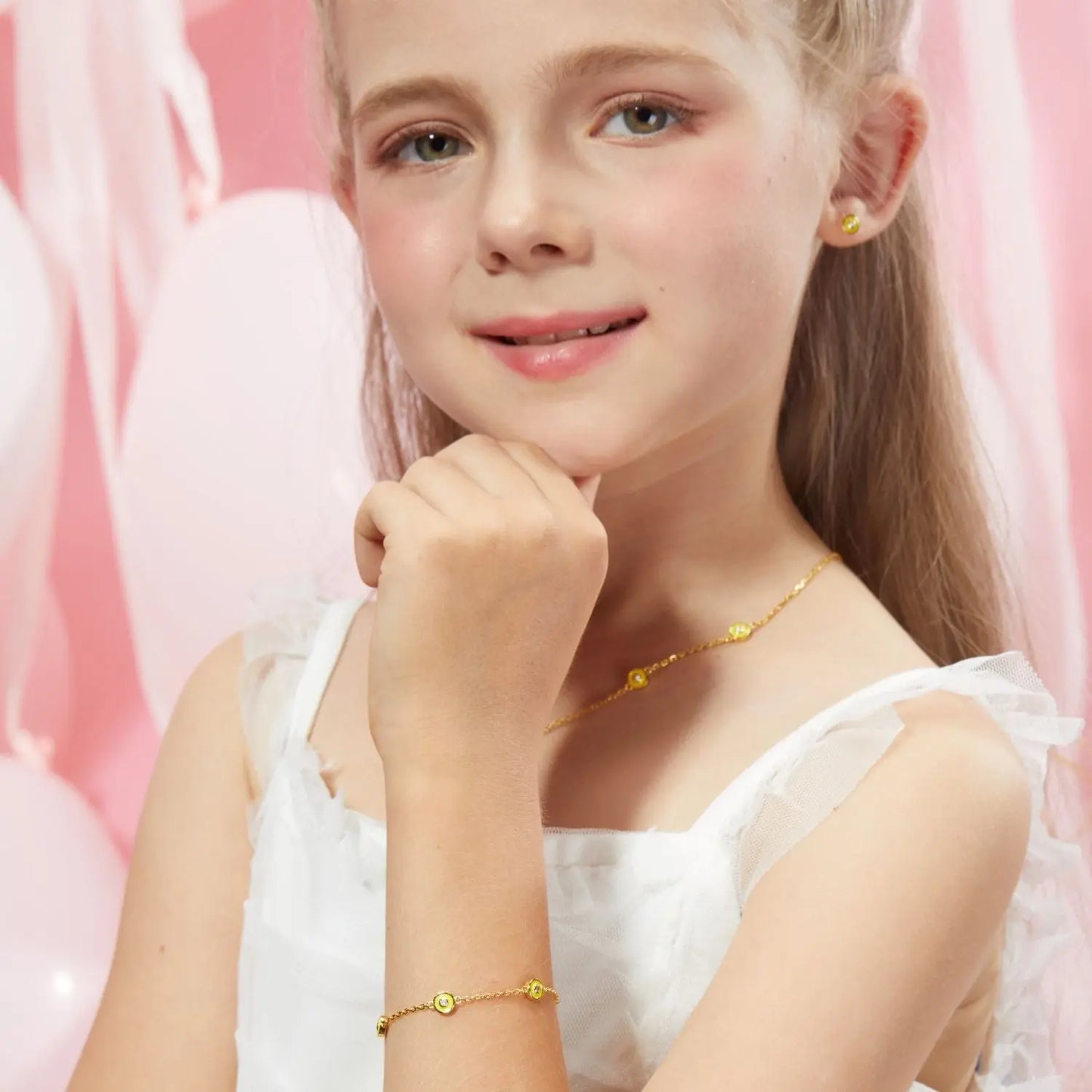 Petit Bubble Bracelet in Yellow Anna Zuckerman