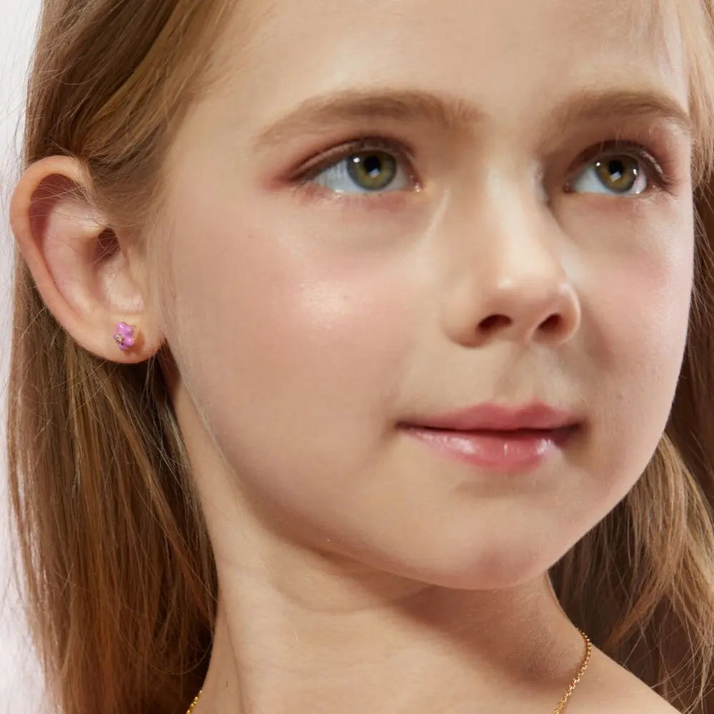 Petit Daisy Rose Earrings Anna Zuckerman