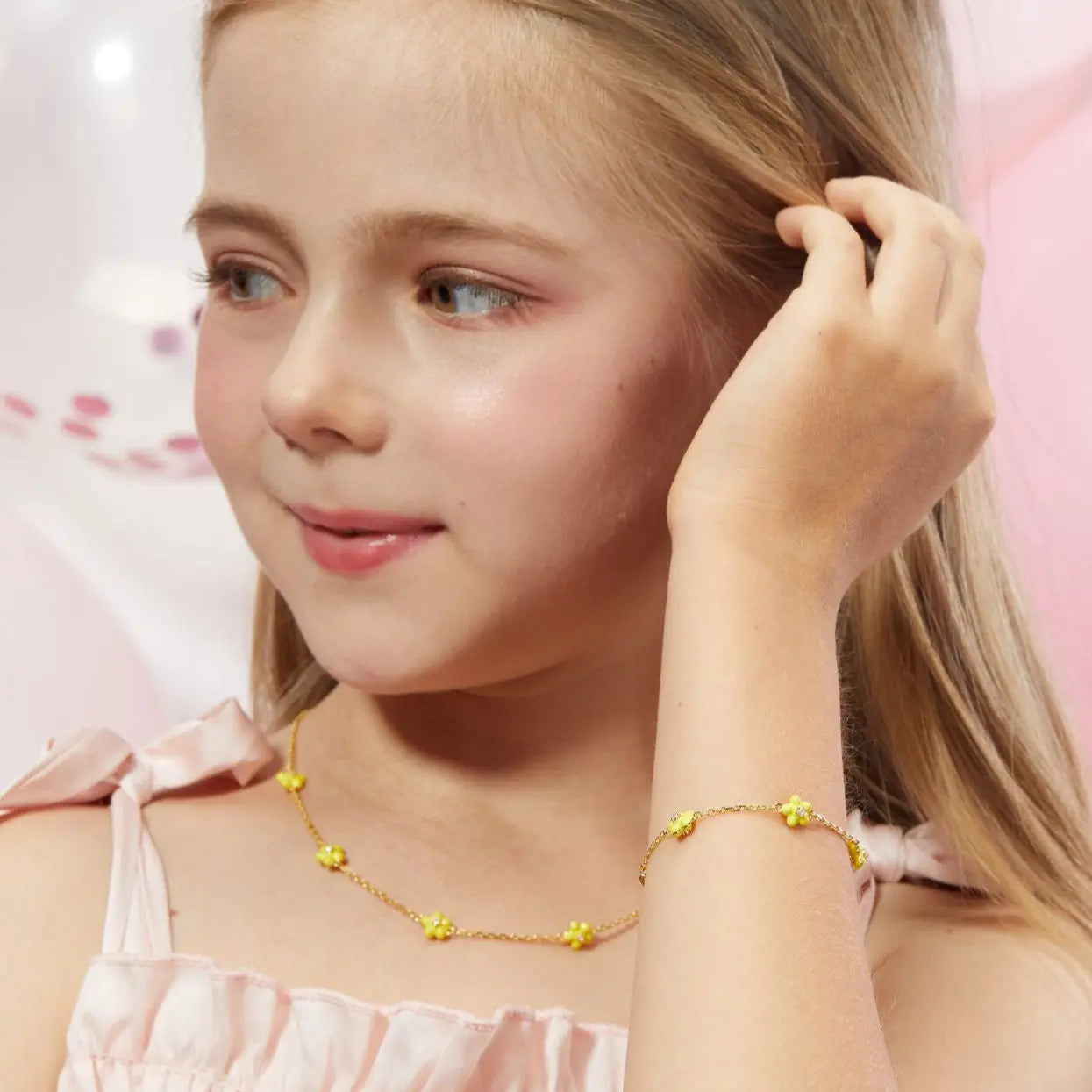 Petit Daisy Yellow Bracelet Anna Zuckerman