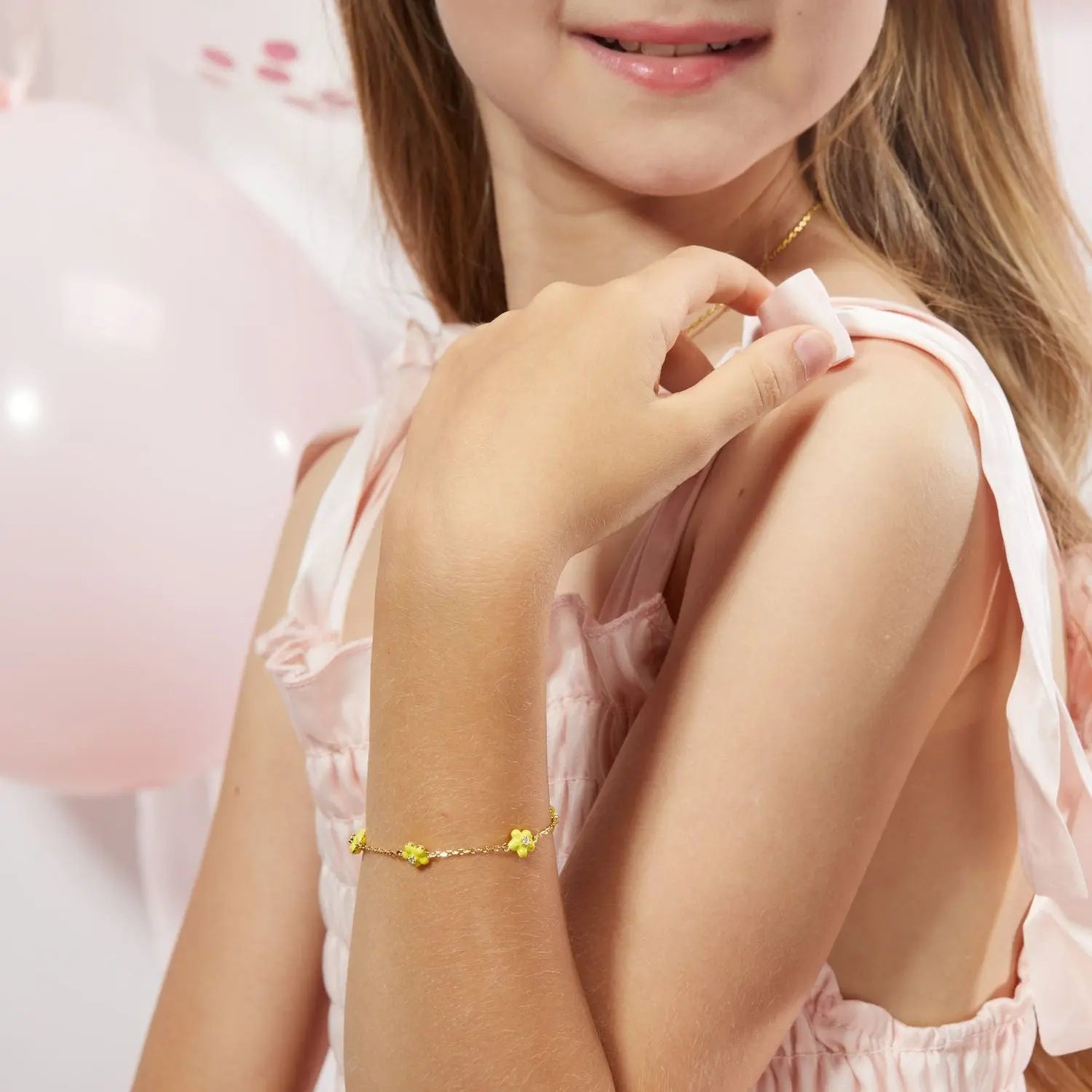 Petit Daisy Yellow Bracelet Anna Zuckerman
