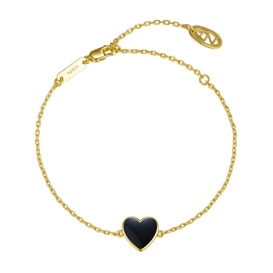 Petit Love Bracelet in Black Anna Zuckerman