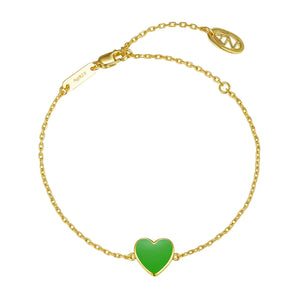 Petit Love Bracelet in Green Anna Zuckerman