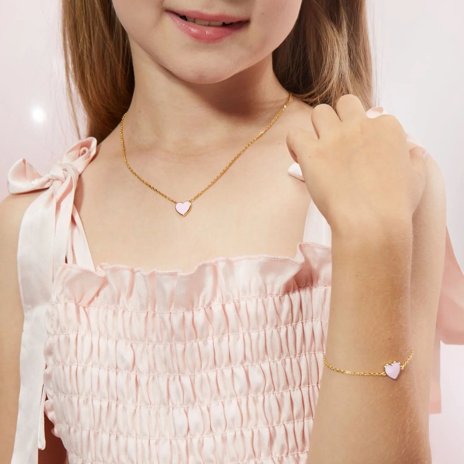 Petit Love Bracelet in Pink Anna Zuckerman