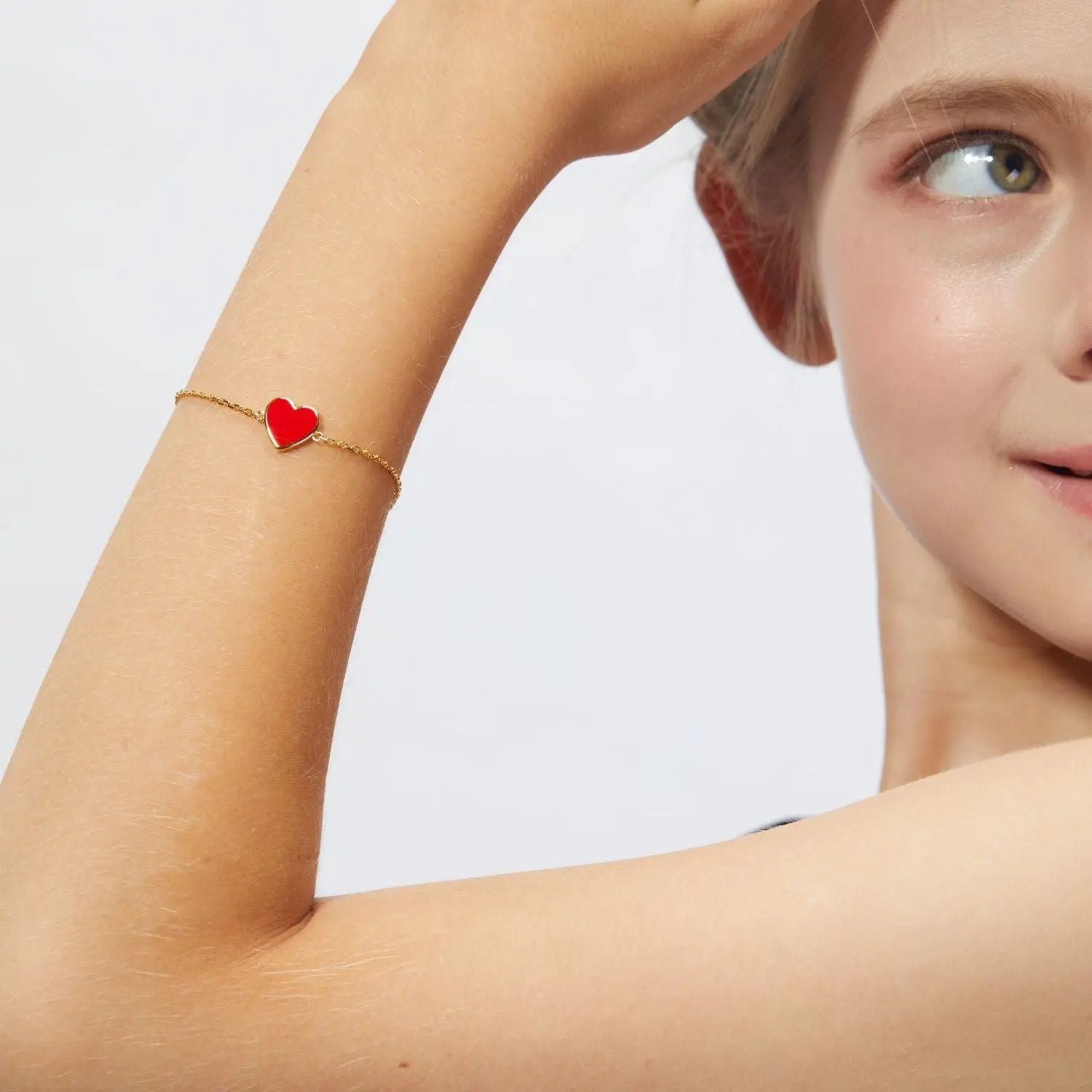 Petit Love Bracelet in Red Anna Zuckerman