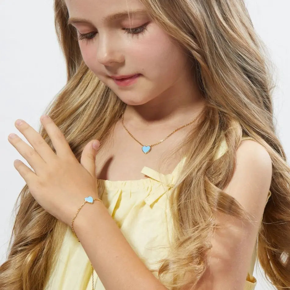 Petit Love Bracelet in Sky Blue Anna Zuckerman