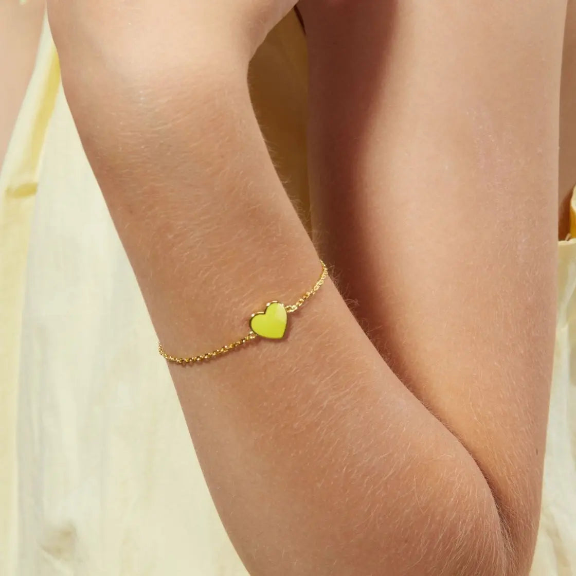 Petit Love Bracelet in Yellow Anna Zuckerman
