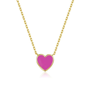 Petit Love Necklace in Rose Anna Zuckerman