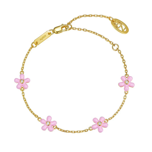 Petit Rosie Bracelet in Pink Anna Zuckerman