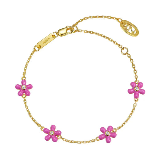 Petit Rosie Bracelet in Rose Anna Zuckerman