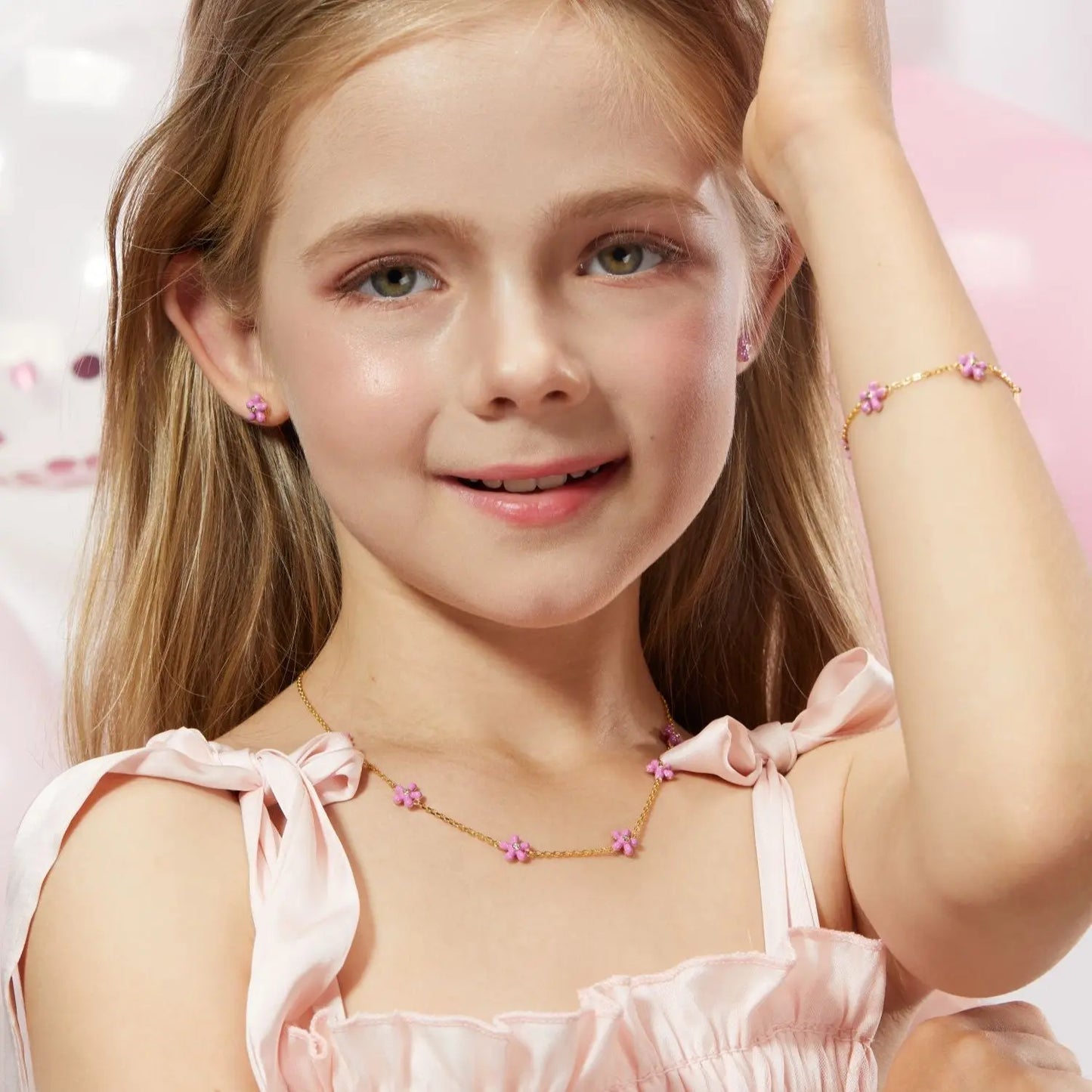 Petit Rosie Bracelet in Rose Anna Zuckerman