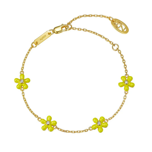 Petit Rosie Bracelet in Yellow Anna Zuckerman