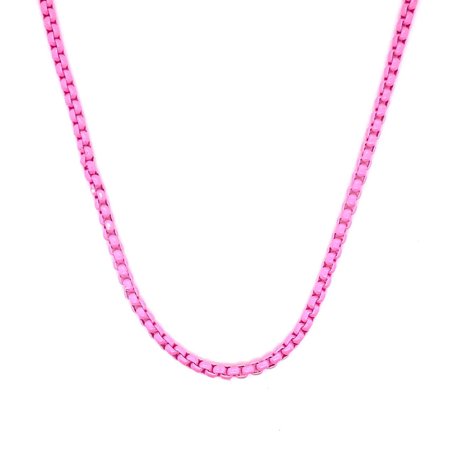 Petite Enamel Necklace - Anna Zuckerman