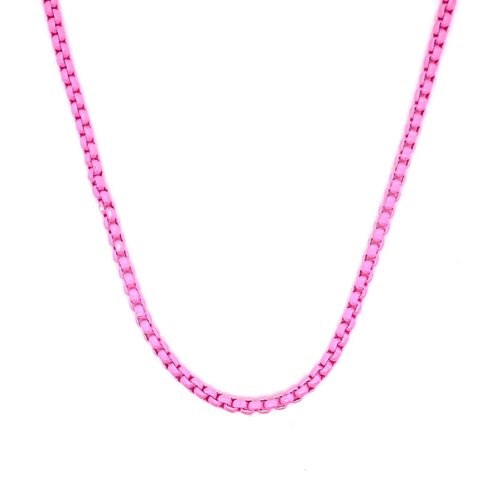 Petite Enamel Necklace - Anna Zuckerman